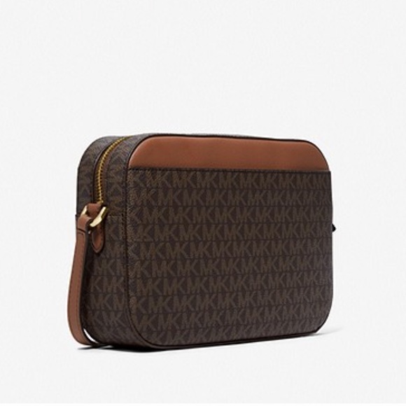 Large Jet Set Crossbody Bag - Brown (NEW, NEVER USED) - Picture 3 of 4